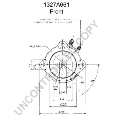 Prestolite Electric Starter 1327A661
