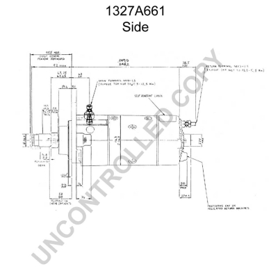 Prestolite Electric Starter 1327A661