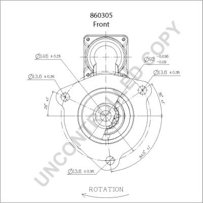Prestolite Electric Starter 860305