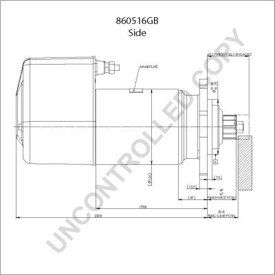 Prestolite Electric Starter 860516GB