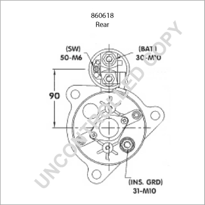 Prestolite Electric Starter 860618