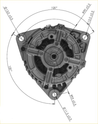 Prestolite Electric Alternator/Dynamo 860713GB