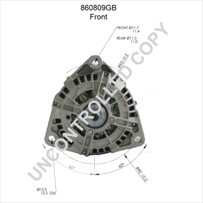 Prestolite Electric Alternator/Dynamo 860809GB