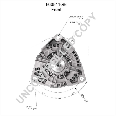 Prestolite Electric Alternator/Dynamo 860811GB