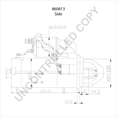 Prestolite Electric Starter 860813