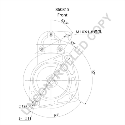 Prestolite Electric Starter 860815