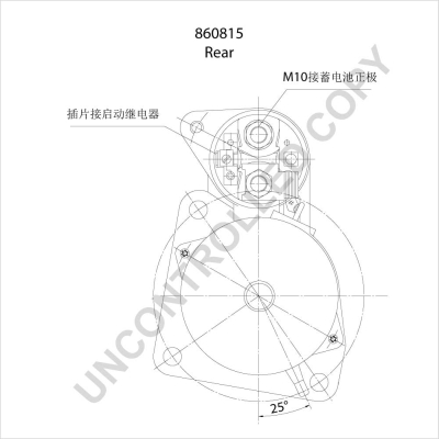 Prestolite Electric Starter 860815