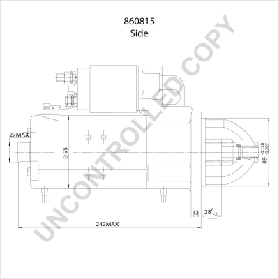 Prestolite Electric Starter 860815