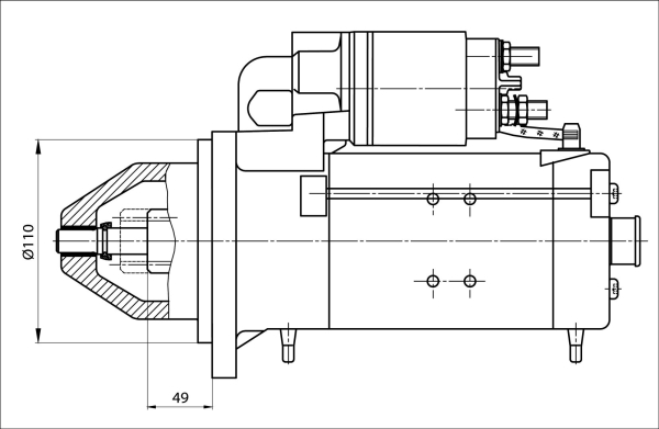 Prestolite Electric Starter 861040
