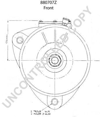 Alternator/Dynamo Prestolite Electric 880707Z