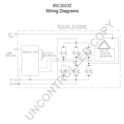 Prestolite Electric Alternator/Dynamo 8SC2023Z