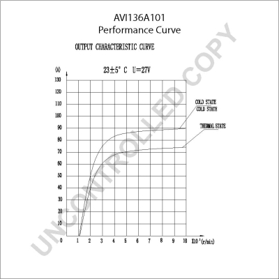 Alternator/Dynamo Prestolite Electric AVI136A101