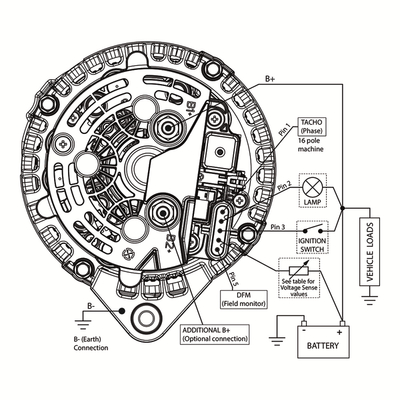 Prestolite Electric Alternator/Dynamo AVI147S3222HD