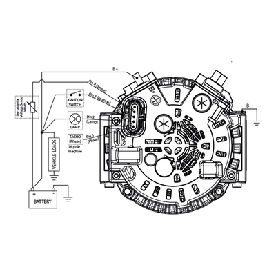 Prestolite Electric Alternator/Dynamo AVI150P2124HP