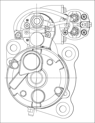 Prestolite Electric Starter M100R2014SE