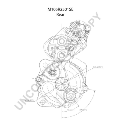 Prestolite Electric Starter M105R2501SE