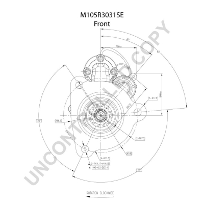 Prestolite Electric Starter M105R3031SE