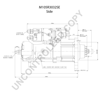 Prestolite Electric Starter M105R3032SE