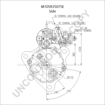 Prestolite Electric Starter M105R3507SE