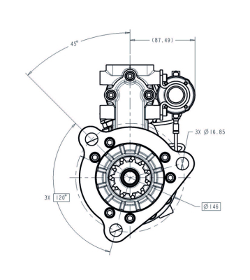 Prestolite Electric Starter M128R3837SE