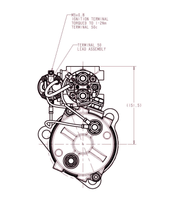 Prestolite Electric Starter M128R3837SE