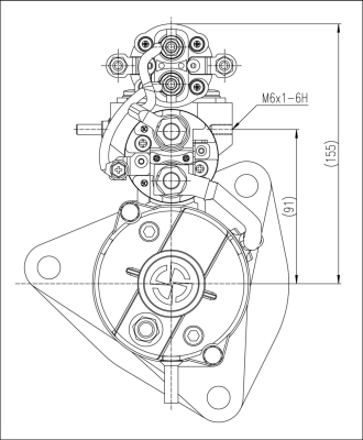 Prestolite Electric Starter M90R3540SE