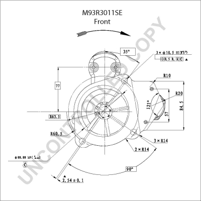 Prestolite Electric Starter M93R3011SE