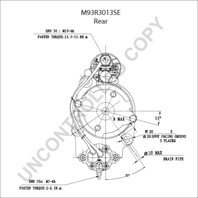 Prestolite Electric Starter M93R3013SE