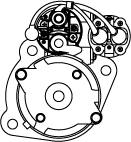 Prestolite Electric Starter M93R3015SE