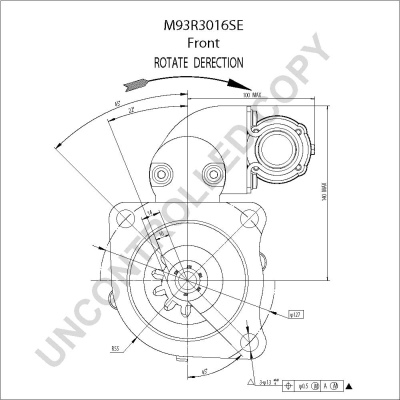 Prestolite Electric Starter M93R3016SE