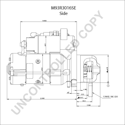 Prestolite Electric Starter M93R3016SE