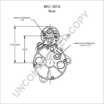 Prestolite Electric Starter MS1-307A