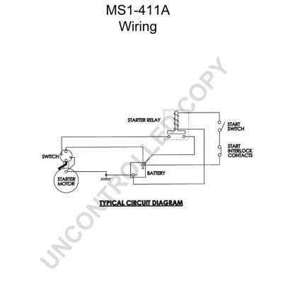 Prestolite Electric Starter MS1-411A