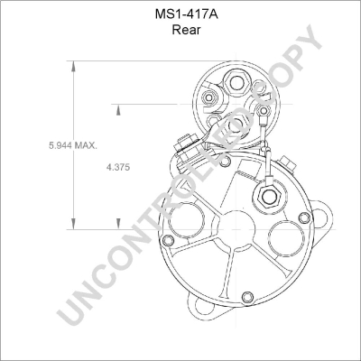 Prestolite Electric Starter MS1-417A