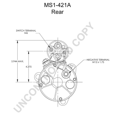 Prestolite Electric Starter MS1-421A