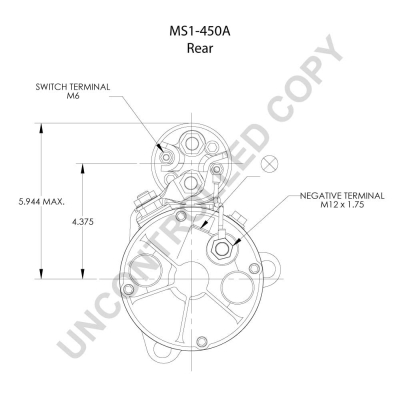 Prestolite Electric Starter MS1-450A