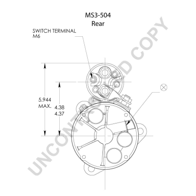 Prestolite Electric Starter MS3-504