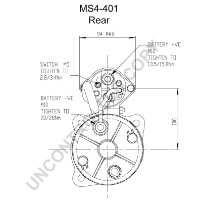 Prestolite Electric Starter MS4-401