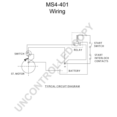 Prestolite Electric Starter MS4-401