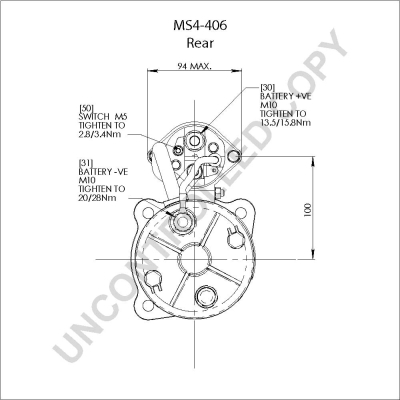Prestolite Electric Starter MS4-406
