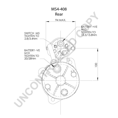 Prestolite Electric Starter MS4-408