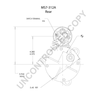 Prestolite Electric Starter MS7-312A