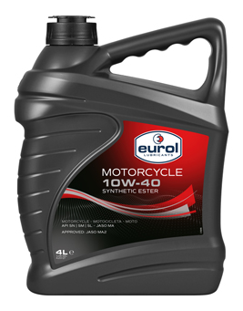 Eurol Motorcycle 10W-40 4 Liter