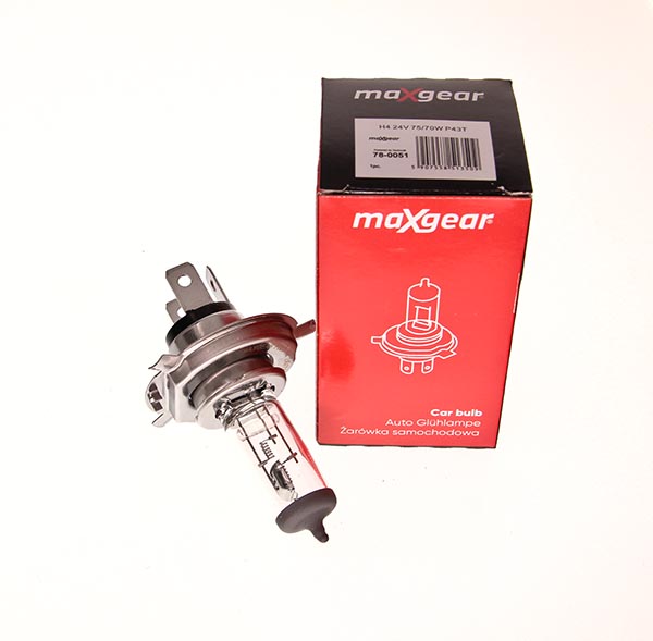 Maxgear Gloeilamp, koplamp 78-0051