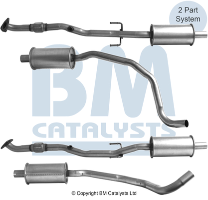 Uitlaatpijp Bm Catalysts BM50969