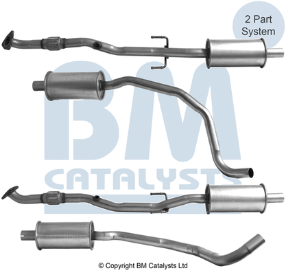 Uitlaatpijp Bm Catalysts BM50970