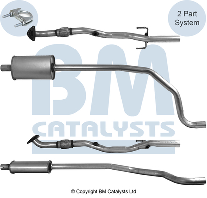 Uitlaatpijp Bm Catalysts BM51131