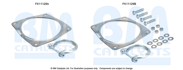 Roetfilter montageset Bm Catalysts FK11129