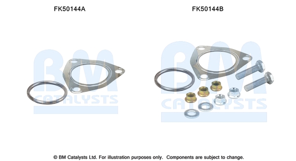 Uitlaat montageset Bm Catalysts FK50144