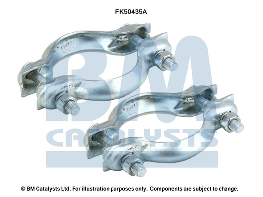 Uitlaat montageset Bm Catalysts FK50435